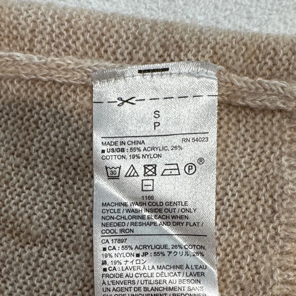 Banana Republic Men's Beige Turtleneck Sweater
